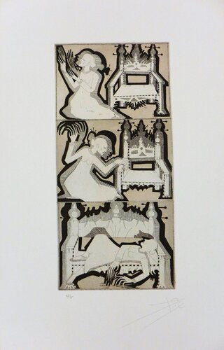 Kafka by Joan Ponç, Print for Sale on Singulart