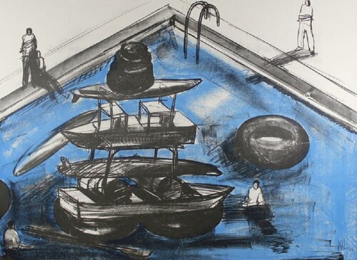 Regresa vida mia que te espero 4 von Kcho, Druck kaufen auf Singulart