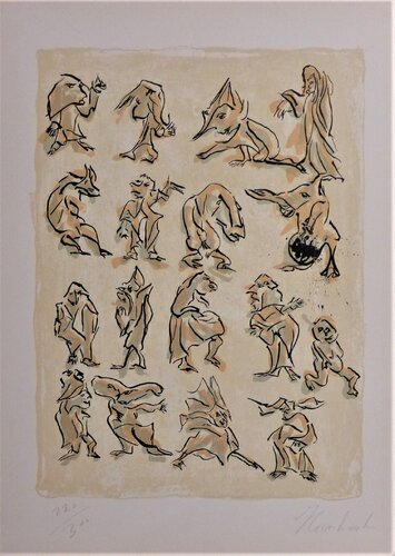 17 contre von Reinhoud d'Haese, Druck kaufen auf Singulart