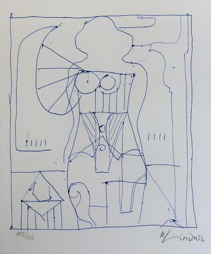 Marilyn was here 7 von Richard Lindner, Druck kaufen auf Singulart