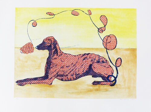 Perros de piedra I von Ray Smith, Druck kaufen auf Singulart