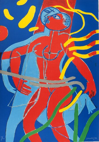 Composition pour les JO by Corneille, Print for Sale on Singulart