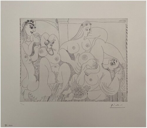 Le bain Turc Pablo Picasso