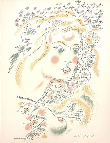 Viviane von André Masson, Druck kaufen auf Singulart