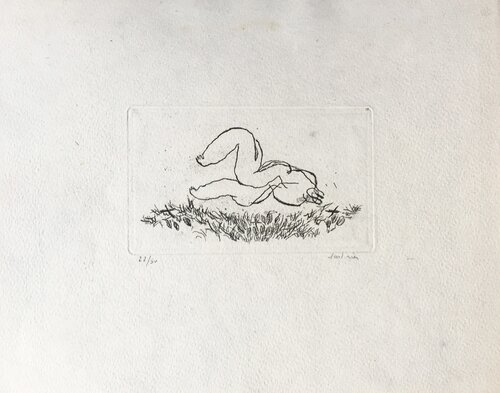 L'Alleluiah - petit nu L par Jean Fautrier, Édition en vente sur Singulart
