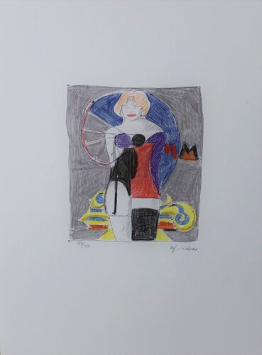Marilyn was here 3 von Richard Lindner, Druck kaufen auf Singulart