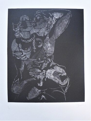 Sans Titre von François Rouan, Druck kaufen auf Singulart