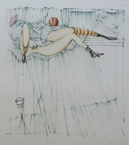 Toupie version 2 von Hans Bellmer, Druck kaufen auf Singulart