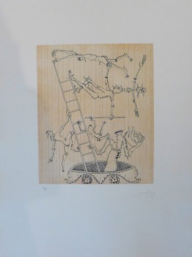 Equilibrio by Joan Ponç, Print for Sale on Singulart