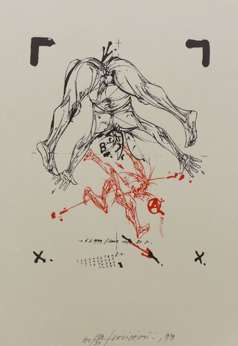 Composition by Vladimir Velickovic, 인쇄 for Sale on Singulart