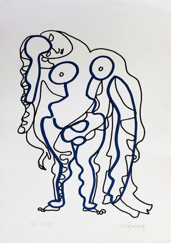 La chair est triste par Charles Lapicque, Édition en vente sur Singulart