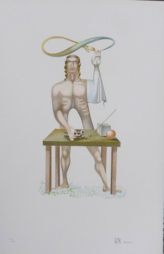 Alphabet 3 von Jules Perahim, Druck kaufen auf Singulart