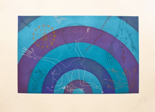 Arcoiris by Joan Ponç, Print for Sale on Singulart