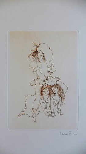 Les petites filles modèles 12 van Leonor Fini, Afdruk te koop op Singulart