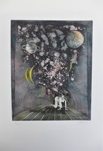 Kællingedigte Poemes a la garce (Jens August Schade) von Lars Bo, Druck kaufen auf Singulart