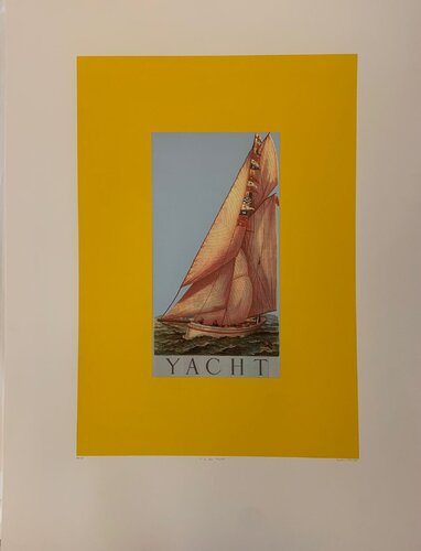 Y is for Yatch van Peter Blake, Afdruk te koop op Singulart