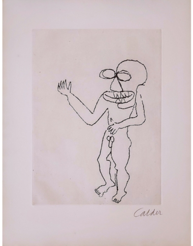 Santa Klaus 6 von Alexander Calder, Druck kaufen auf Singulart