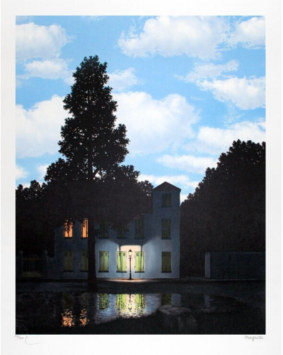 The empire of lights by René Magritte, Print for Sale on Singulart