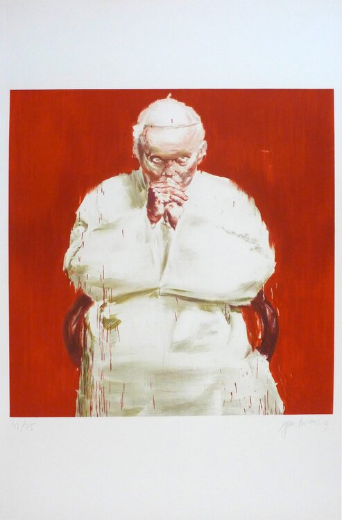 Le Pape Yan Pei-Ming