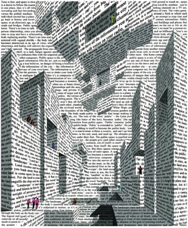 City of words Vito Acconci