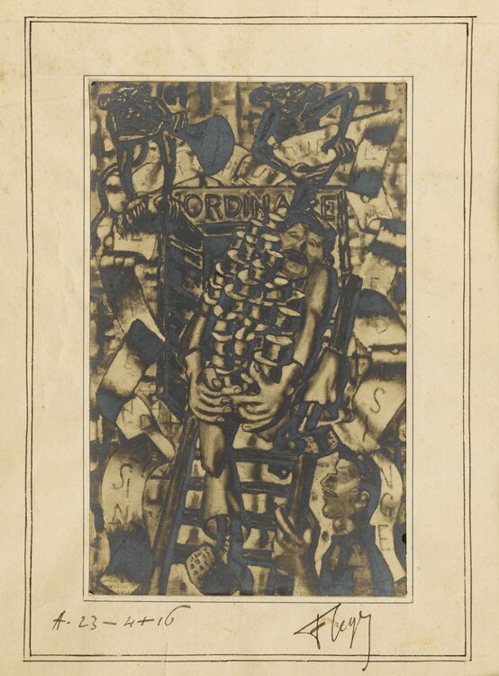 La preuve que l'homme descend du singe Fernand Léger