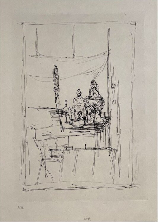 La magie quotidienne (l'atelier) Alberto Giacometti