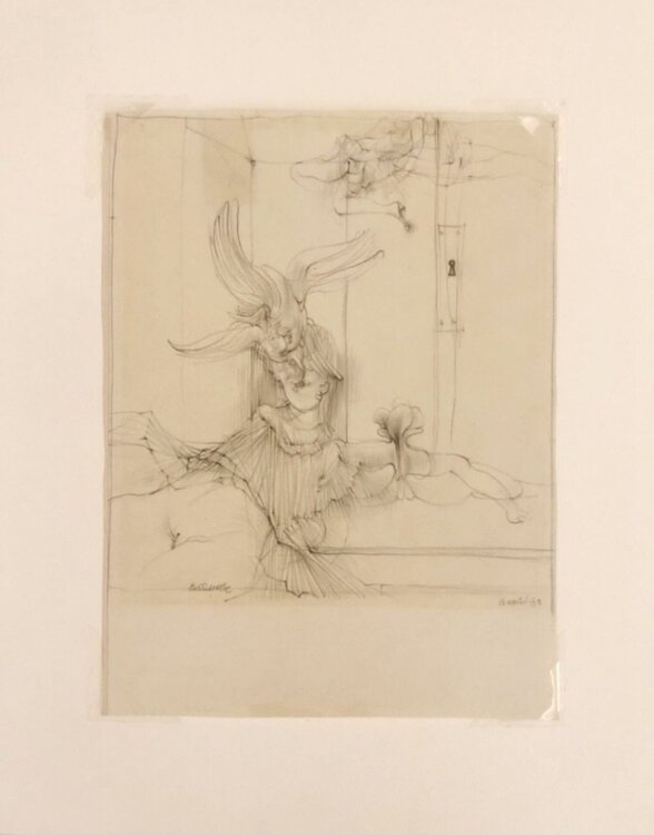 Dessin sans titre Hans Bellmer