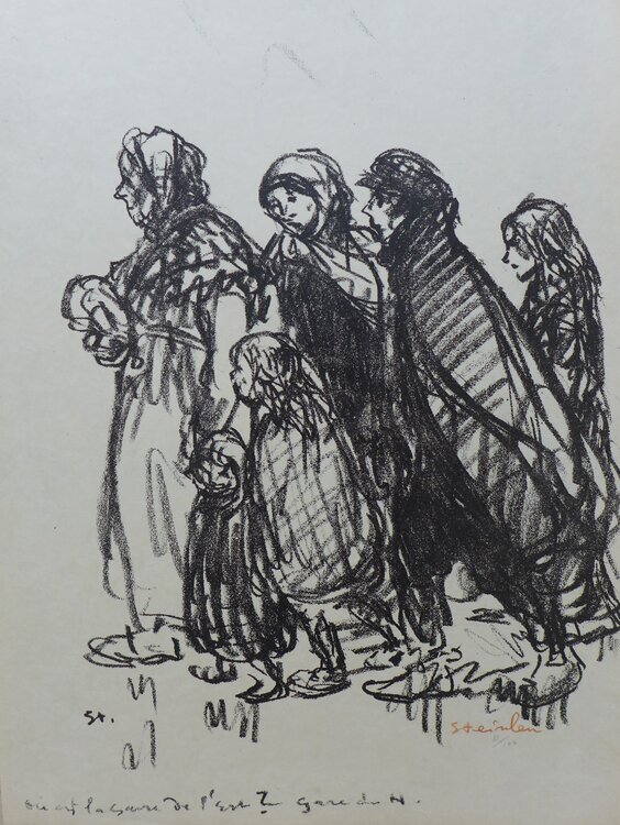 Où est la Gare de l'Est ? Théophile Alexandre Steinlen