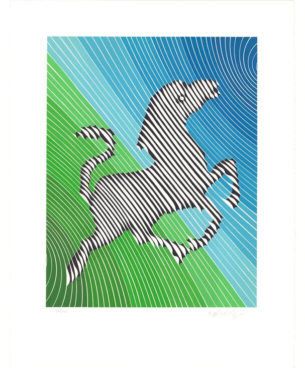 Zebra No. 2 Victor Vasarely