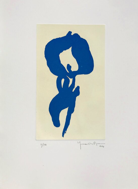 Iris blau 5 Joan Hernández Pijuan