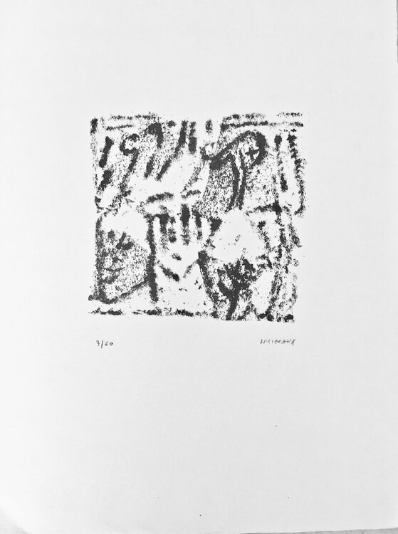 Composition 119 Henri Michaux