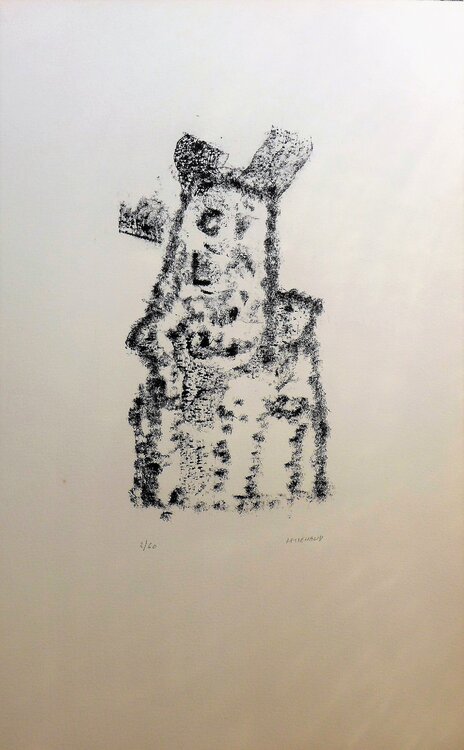 Composition 116 Henri Michaux