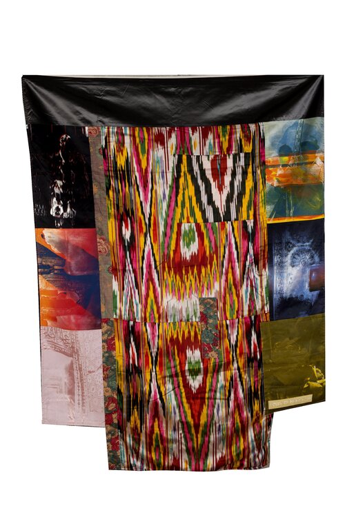 Samarkand Stitches III Robert Rauschenberg