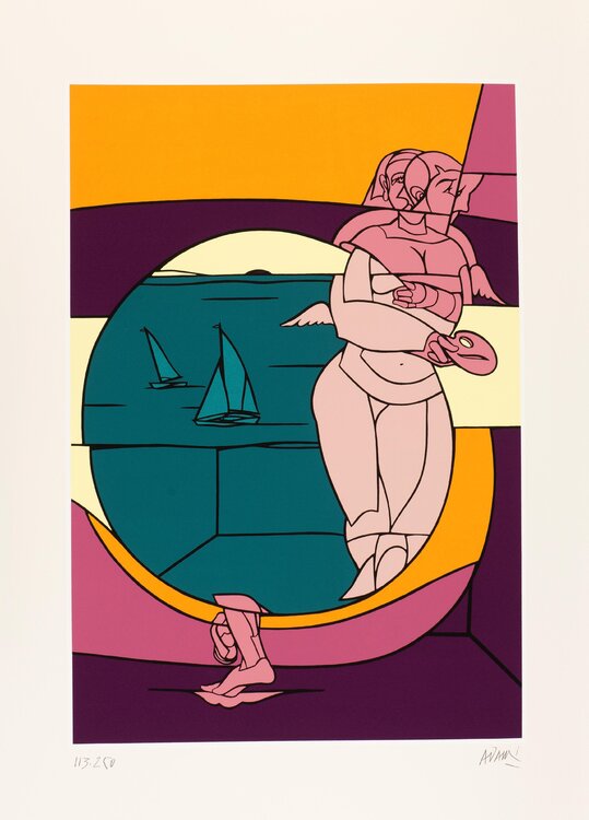 Composition pour les JO Valerio Adami