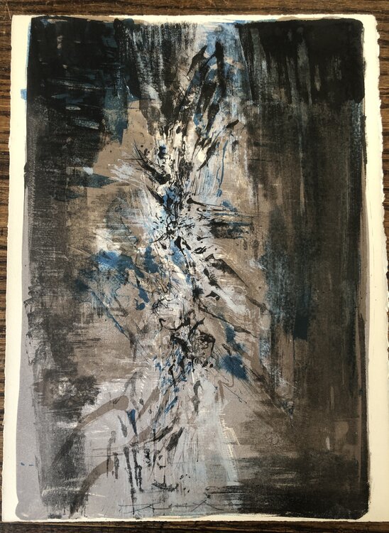 Tentation de l'occident Zao Wou-Ki 趙無極
