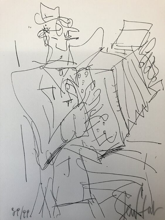 L'acordéoniste Gen Paul