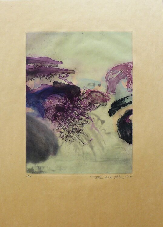 Randonnées (Rambles) 260 Zao Wou-Ki 趙無極