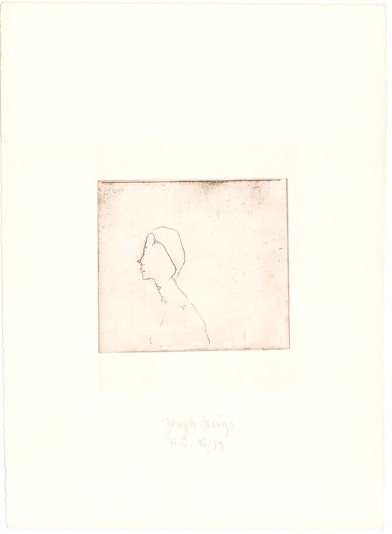 Zirkulationszeit: Kopf H.B. Joseph Beuys