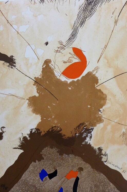 Esclat ocell Josep Guinovart