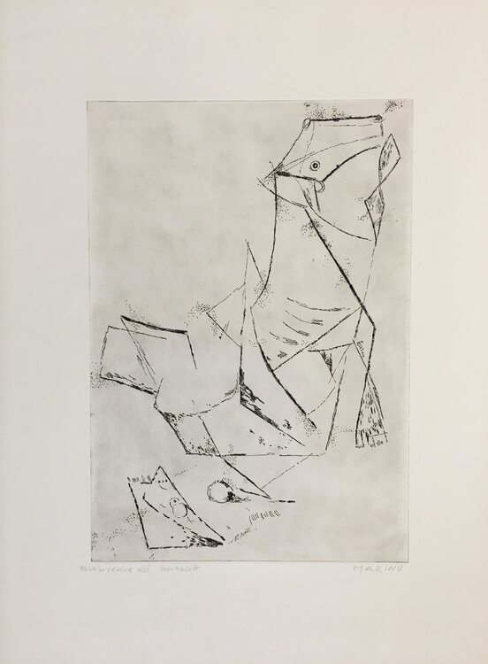 Opera Grafica 16 Marino Marini