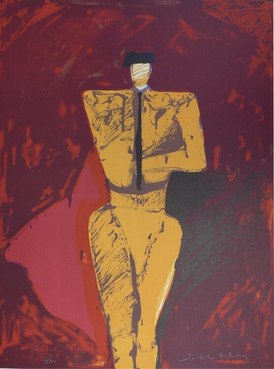 Portrait of a Matador Fritz Scholder