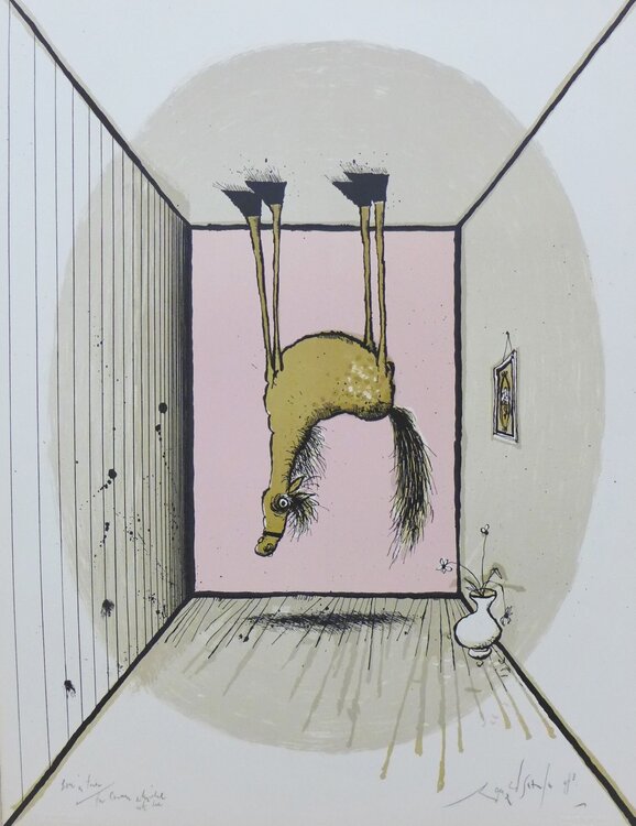Pegasus returns Ronald Searle