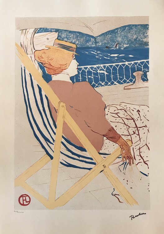 La passagère du 54 (d'après Henri de Toulouse-Lautrec) Henri de Toulouse-Lautrec