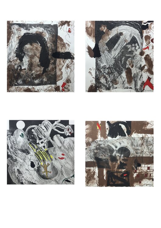 Poeta en Nueva York Josep Guinovart