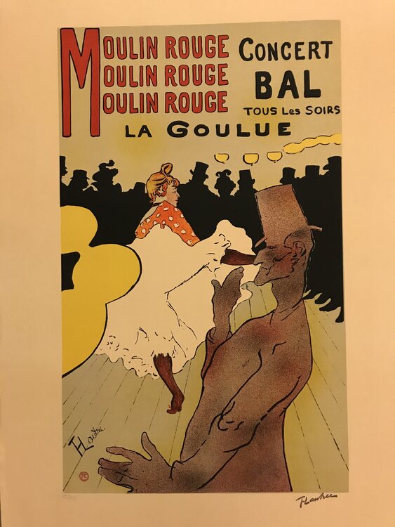 La Goulue au Moulin Rouge II (d'après Henri de Toulouse-Lautrec) Henri de Toulouse-Lautrec