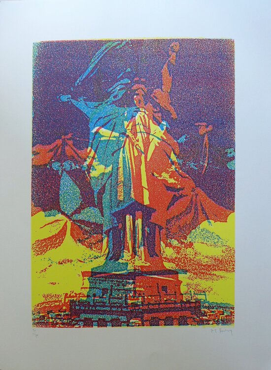 Statue de la liberté 4 Pol Bury