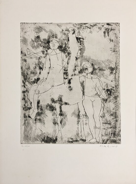 Opera Grafica 3 Marino Marini