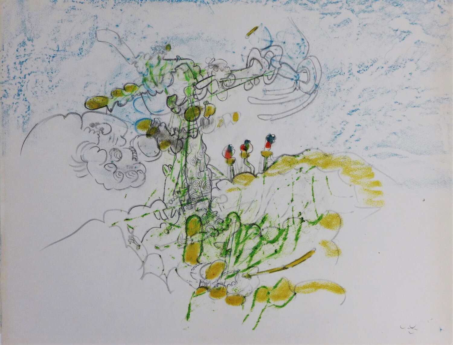 Dessin 1 Roberto Matta Disegno in vendita