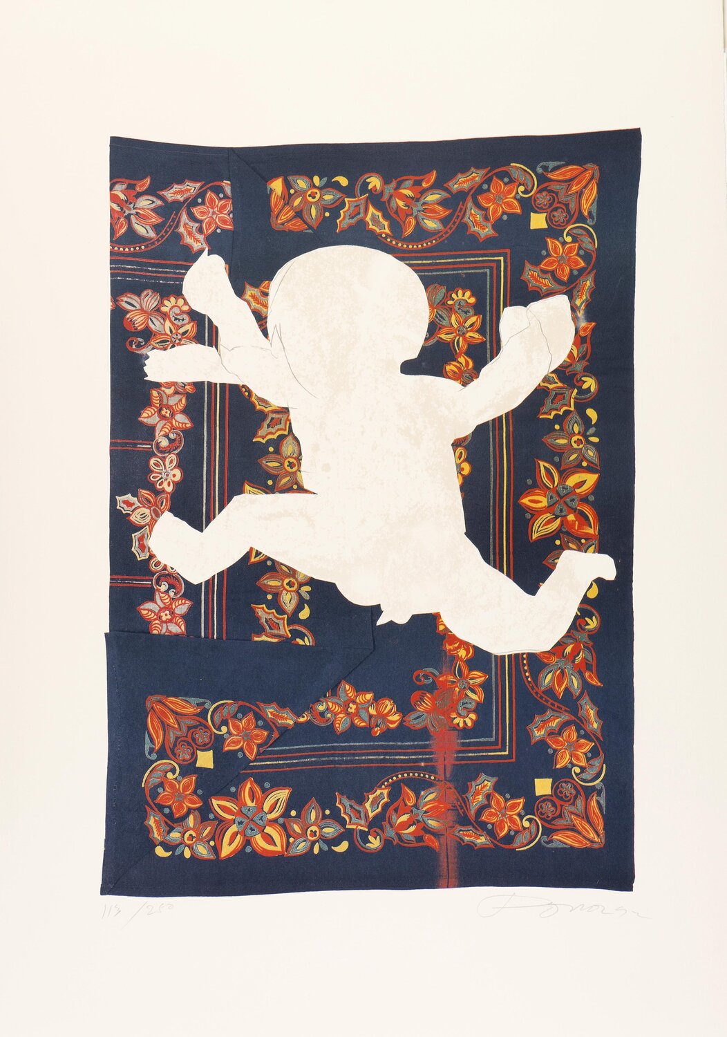 Composition pour les JO Júlio Pomar Stampa in vendita