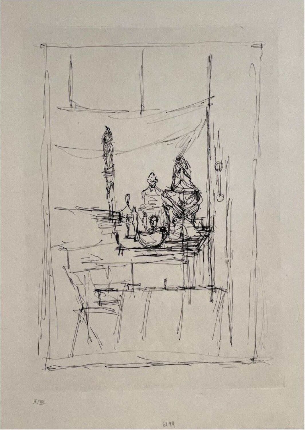 La magie quotidienne (l'atelier) Alberto Giacometti Druck zu verkaufen